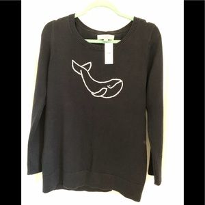 Ann Taylor loft navy sweater. Size m